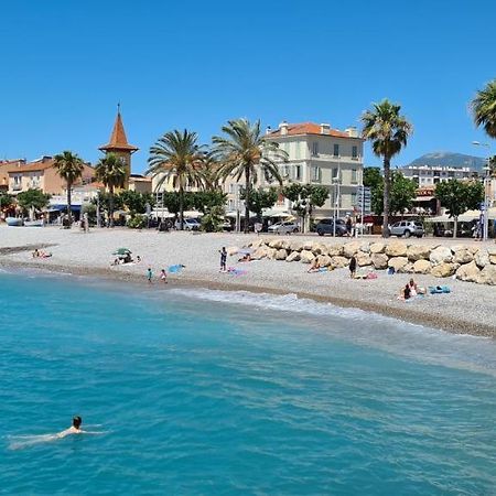 Studio De La Plage - Mer, Terrasse Et Garage Cagnes-sur-Mer Buitenkant foto