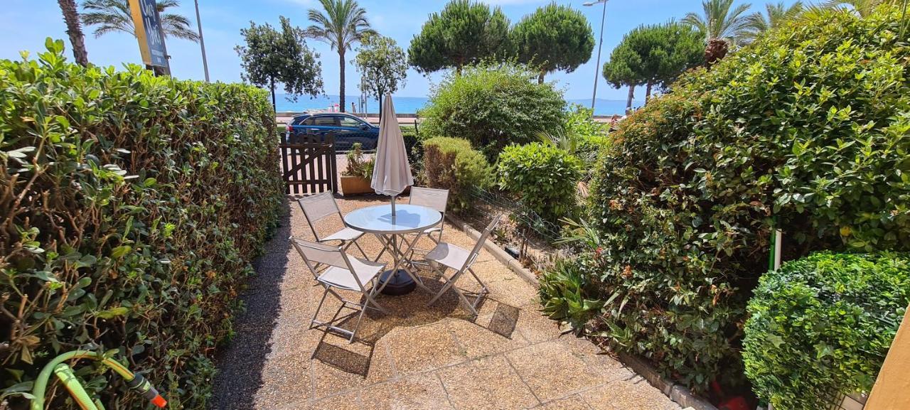 Studio De La Plage - Mer, Terrasse Et Garage Cagnes-sur-Mer Buitenkant foto