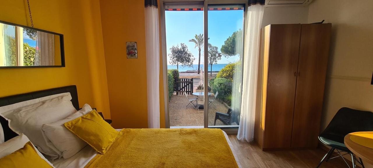 Studio De La Plage - Mer, Terrasse Et Garage Cagnes-sur-Mer Buitenkant foto