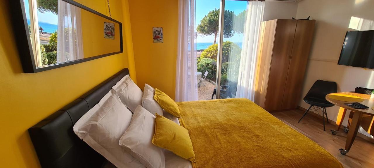 Studio De La Plage - Mer, Terrasse Et Garage Cagnes-sur-Mer Buitenkant foto